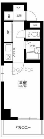 レガリアスパシエ目白の物件間取画像